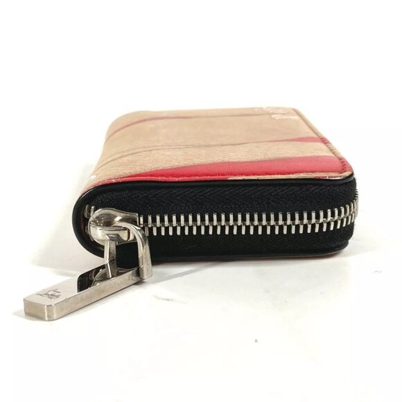 Christian Louboutin Wallet Coin Compartment craft logo Zip Around coin purse - Picture 3 of 16